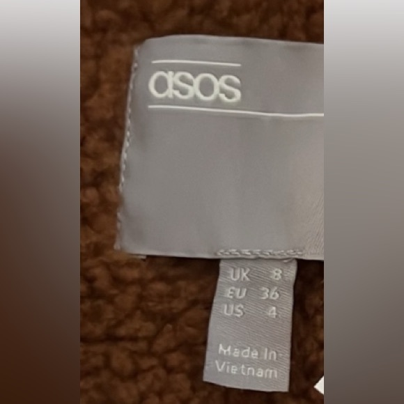 ASOS DESIGN Teddy Coat - Picture 4 of 5